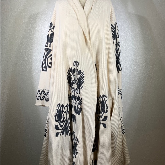 Johnny Was Biya Phoenix embroidered Duster Size M - Picture 8 of 8